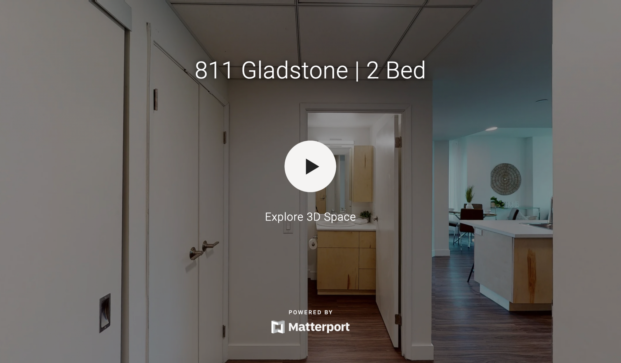Video still from 3D presentation for units at 811 Gladstone in Ottawa (Mosaiq)