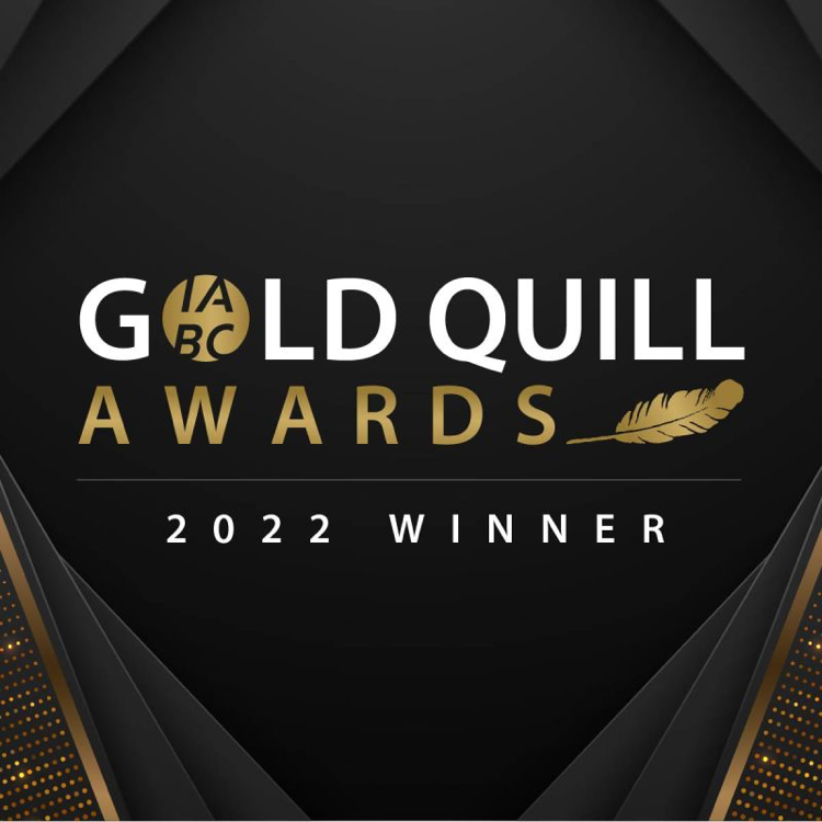 IABC Gold Quill Awards 2022 logo